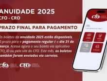 ANUIDADE 2025: Prazo final para pagamento