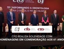 CFO realiza solenidade com homenagens em comemoração aos 61 anos