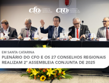Em Santa Catarina, Plenário do CFO e os 27 Conselhos Regionais realizam segunda Assembleia Conjunta do ano de 2025
