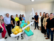 Cadeira odontológica que Baía Formosa ganhou no Prêmio Nacional CFO de Saúde Bucal foi instalada em UBS 