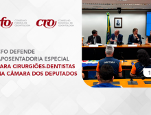 CFO defende aposentadoria especial dos cirurgiões-dentistas em audiência pública na Câmara dos Deputados