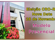 Eleição do CRO-RN para eleger novo plenário para o biênio 2026/2027 acontece em 28 de novembro, de forma presencial