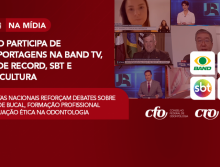 CFO participa de reportagens na Band Tv, Rede Record, SBT e TV Cultura