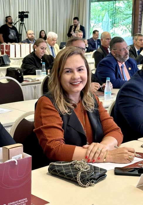 Presidente do CRO-RN, Dra. Jane Nóbrega